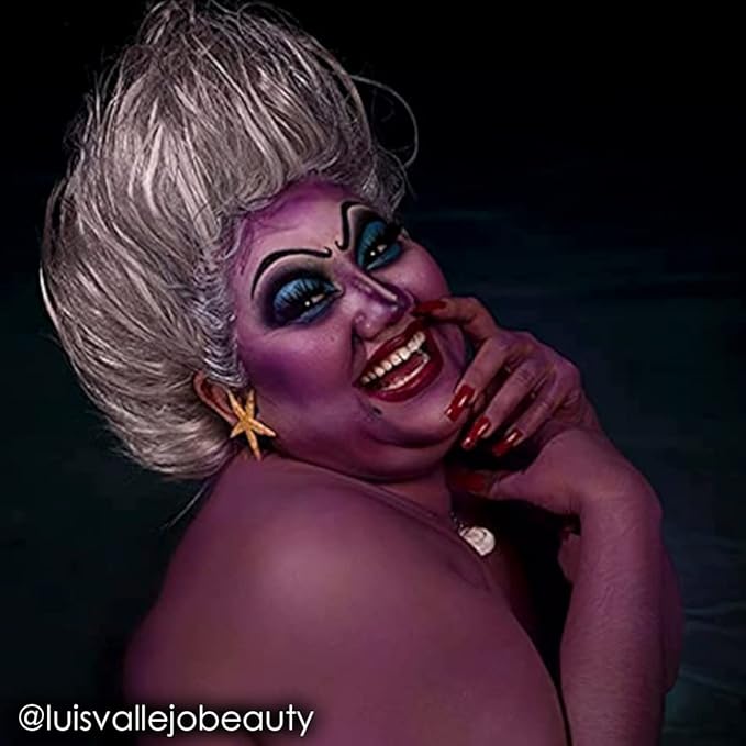 Mehron Makeup Paradise Makeup AQ Refill Size | Stage & Screen, Face & Body Painting, Beauty, Cosplay, Halloween | Water Activated Face Paint, Body Paint, Cosplay Makeup .25 oz (7 ml) (WILD ORCHID)-Velvo Beauty