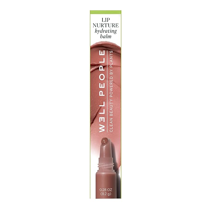 Well People Lip Nurture Hydrating Balm, Lip Balm For Hydration & Vibrant Sheer Color, Soothes & Softens Lips, Vegan & Cruelty-free, Spiced-Velvo Beauty