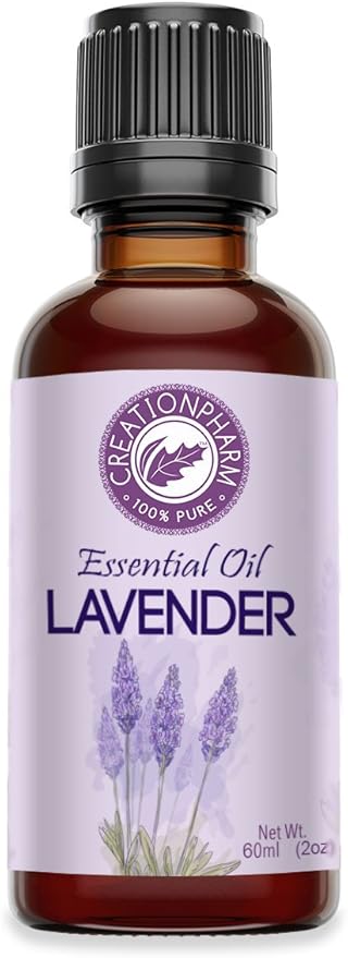 Creation Pharm Lavender Essential Oil 2 oz - 100% Pure - Aceite esencial de Lavanda-Velvo Beauty