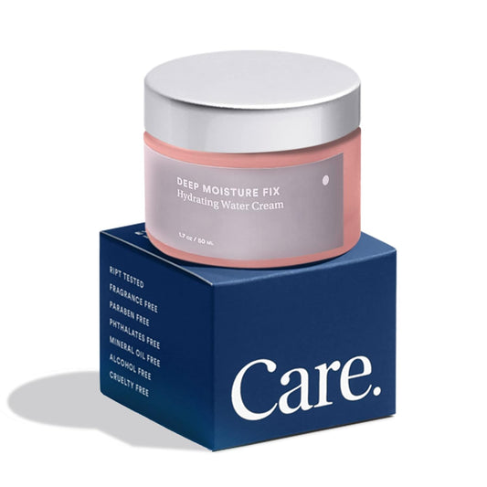 Care Skincare - Deep Moisture Fix, Hydrating Water Cream, Oil Free Face Moisturizer With Hyaluronic Acid, Fragrance Free For All Skin Types, Hydrating + Plumping 1.7 oz.-Velvo Beauty