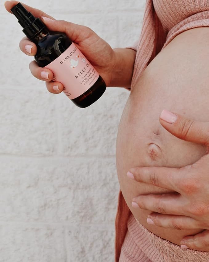 Belly Bundle - Organic Belly Balm and Natural Oil for Pregnancy Stretch Marks and Scars (5 piece set - SM)-Velvo Beauty