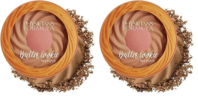 Physicians Formula Murumuru Butter Bronzer Face Makeup, Cheat Day Donut, Sugar (Pack of 2)-Velvo Beauty