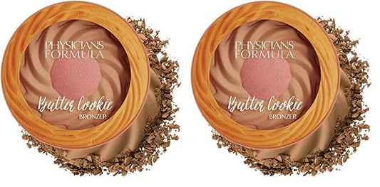 Physicians Formula Murumuru Butter Bronzer Face Makeup, Cheat Day Donut, Sugar (Pack of 2)-Velvo Beauty