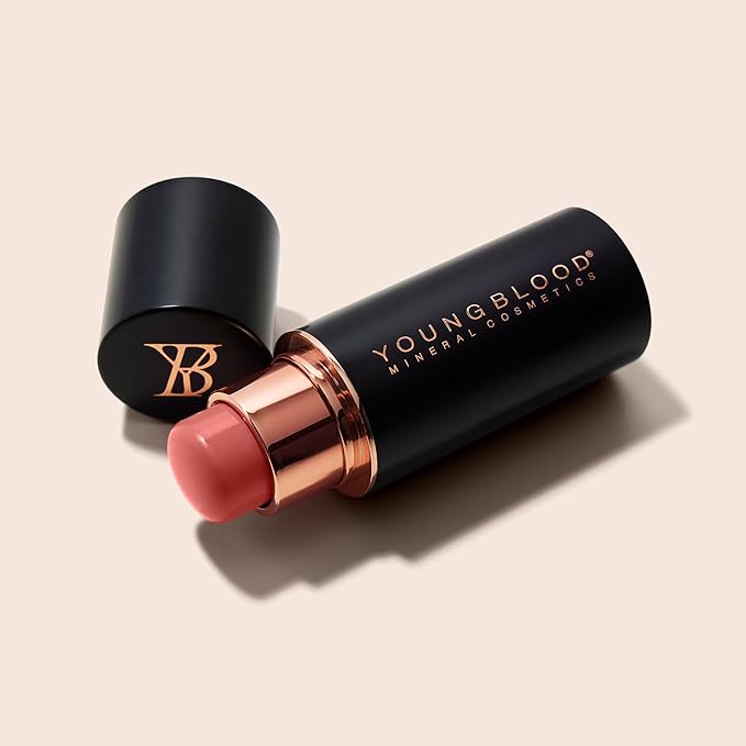 Youngblood VividLuxe Crème Blush Stick, Pink Prosecco-Velvo Beauty