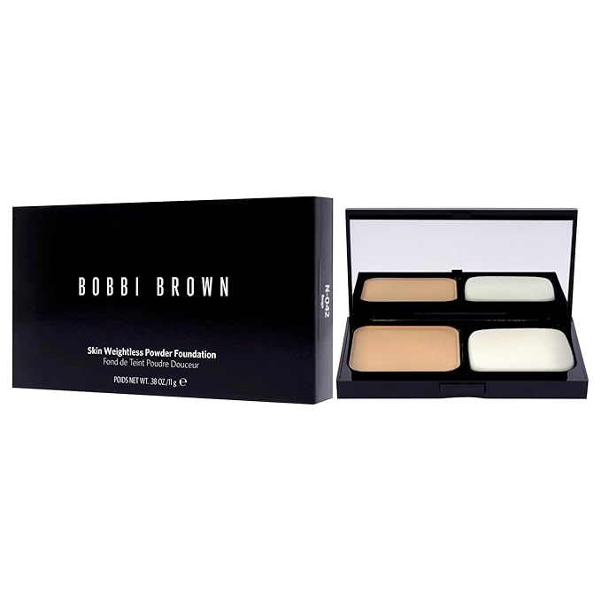 Bobbi Brown Skin Weightless Powder Foundation - N-042 Beige by Bobbi Brown for Women - 0.38 oz Foundation-Velvo Beauty
