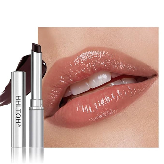 1PCS Honey Tinted Lip Balms Lip Stain, Sheer Hydrating Lip Balm for Women All Skin Tones, Korean Natural Black Cherry Lip Tint Moisturizing Nourishing Lips Balm Lipstick, Bálsamo labial con color miel-Velvo Beauty