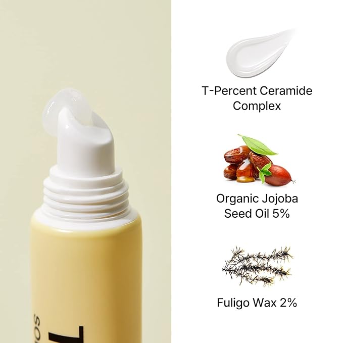 Torriden Ceramide Lip Essence with Organic Jojoba Oil for Glowy, Dewy, Plumped Lips - 0.37 Oz Korean Skin Care-Velvo Beauty