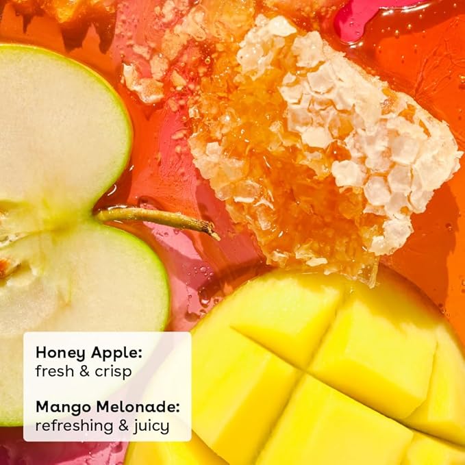 eos Natural Shea Lip Balm, Honey Apple & Mango Melonade, All-Day Moisture, Lip Care Products, 0.14 oz, 2-Pack-Velvo Beauty