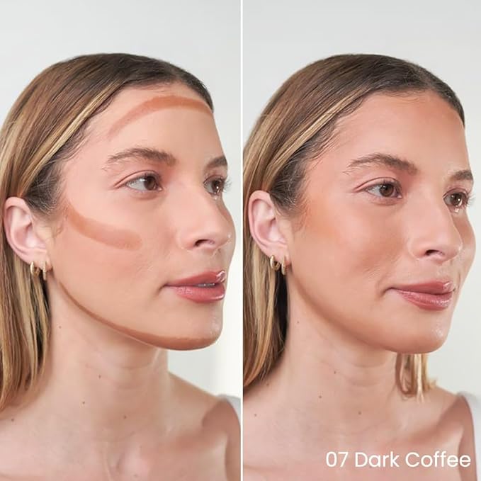 Kaely PROFESSIONAL MAKEUP Correcting Concealer Stick,Medium Coverage Concealer Crayon,under Eye Brightener Concealer for Dark Circles,corrector de ojeras,Lightweight,Vegan,07 DARK COFFEE-Velvo Beauty