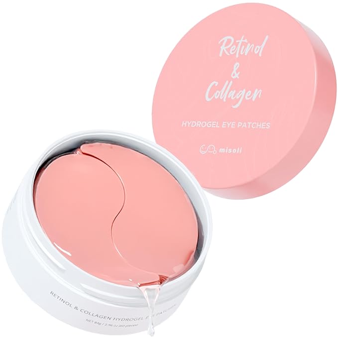 Retinol & Collagen Under Eye Patches - Under Eye Patch for Puffy Eyes & Bags, Dark Circles and Puffiness, Cooling Patches for Skincare, Under Eye Patchess for Beauty & Personal Care-Velvo Beauty