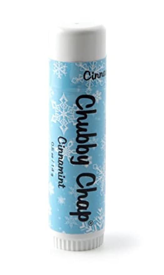 Three (3x) Large Jumbo Chapstick Natural Chapstick - 1/2 Ounce Lip Balm (Cinnamint)-Velvo Beauty
