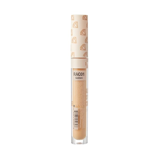 Ruby Kisses All Day Concealer Lightweight Full Coverage Multi-Use Concealer 0.13 Fl Oz (Golden)-Velvo Beauty