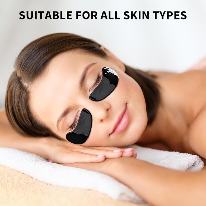 ROUSE 40 Pairs - Caffeine Under Eye Patches Eye Treatment Mask for Dark Circles Eye Fatigue Puffiness Refreshing Revitalizing Skin Care Eye Gel Pads (2 Boxes)-Velvo Beauty