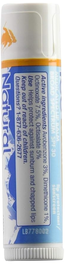 Natural Ice Mentholatum Sport Medicated Lip Protectant With Spf 30 Sunscreen, 0.15 Ounce-Velvo Beauty