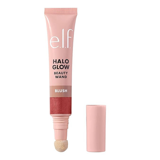 e.l.f. Halo Glow Blush Beauty Wand, Liquid Blush Wand For Radiant, Flushed Cheeks, Infused With Squalane, Vegan & Cruelty-free, Rosé You Slay-Velvo Beauty