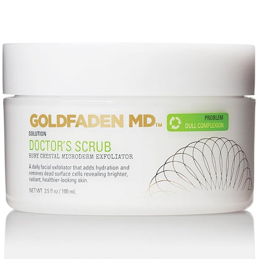 GOLDFADEN MD Doctors Scrub Microdermabrasion Grapefruit Oil, 3.5 Fl Oz-Velvo Beauty