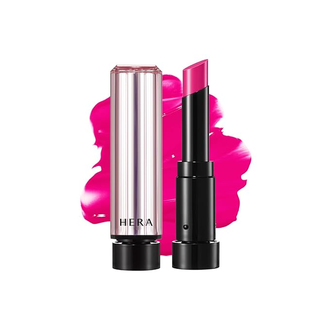 HERA Sensual Tinted Shine Stick 3.5g #130 STUNNING PINK | 12HR Long-lasting Lipstick, Sheer & Buildable Lip Tint Stain, Hydrating Formula with Vitamin E, Smooth Finish and Luxurious Korean Makeup-Velvo Beauty