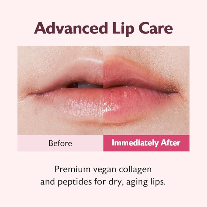 MILKTOUCH [Summer-proof Lip Combo] Black Peel Off Lip Tattoo #05 Black Fig + Collagen Lip Balm #VanillaCake-Velvo Beauty