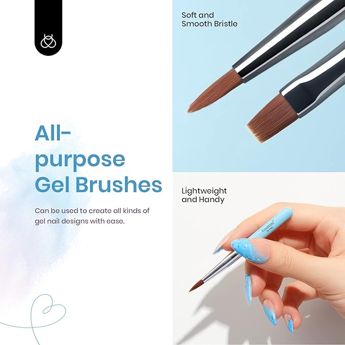 Beetles Halloween Gel Nail Polish with Blooming Gel, 5 Colors Neon Pink Green Blue Purple Yellow Nail Polish Clear Blooming Polish for Spreading Effect with 2 Nail Art Brushes Nail Art Set for Women-Velvo Beauty