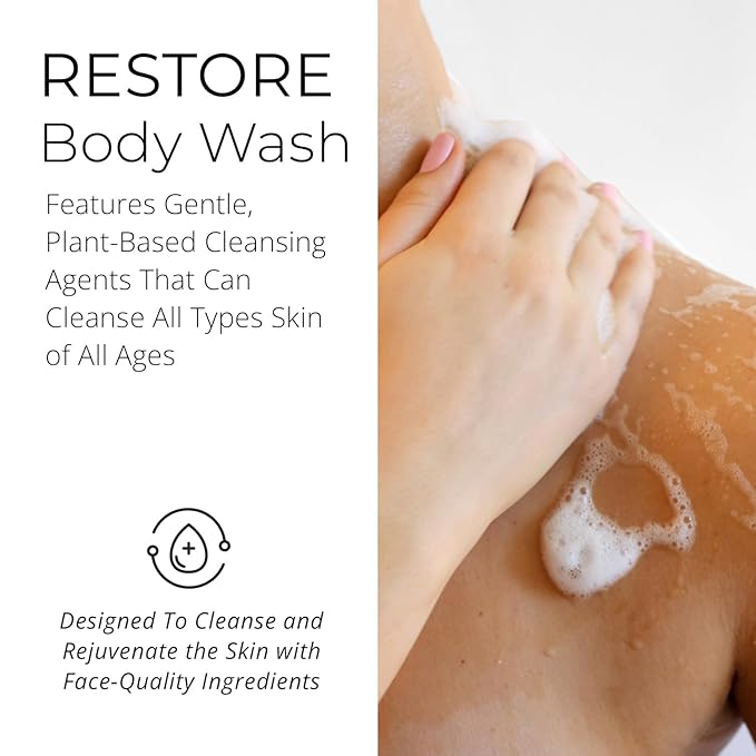 Doctor Rogers Hydrating Body Wash, Moisturizing Shower Cleanser, Dermatologist-Created Bath Soap For Women & Men, Cleanses & Repairs the Skin Barrier, Paraben & Sulfate-Free, 236 ml / 8 fl oz-Velvo Beauty