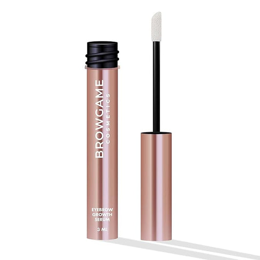Eyebrow Growth Serum - Provides Full, Healthy And Well Defined Eyebrows - High Technology Formula - Vegan And Cruelty Free - Flexible Applicator Developed Specifically For Brows - 0.1 Oz-Velvo Beauty