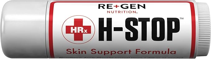 H Stop Lip Balm with Shea Butter, Peppermint Oil, Tea Tree, Lemon Balm, Zinc, Coconut and More for Clear and Healthy Skin Care, Discreet Blister Support Moisturizer, 0.5 oz-Velvo Beauty