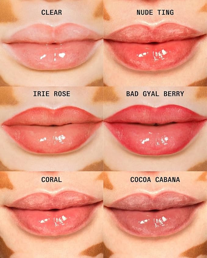 Cay Skin Isle Lip Balm SPF 30 – High Shine, Hydrating + Sheer Lip Gloss in Vanilla Brown Sugar Flavor – Formulated with Natural Ingredients for All Skin Tones – 3-Pack, Coral-Velvo Beauty