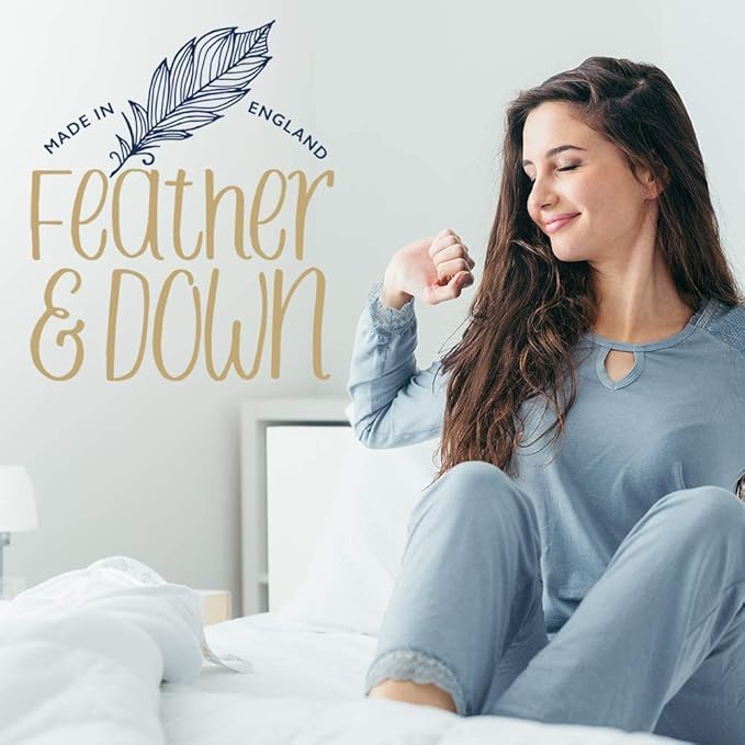 Feather & Down Straight to Sleep Gift Set: 50ml Pillow Spray & 50ml Body Lotion, The Perfect Sleep Duo, Infused with Lavender & Chamomile Essential Oils, Vegan & Cruelty Free-Velvo Beauty