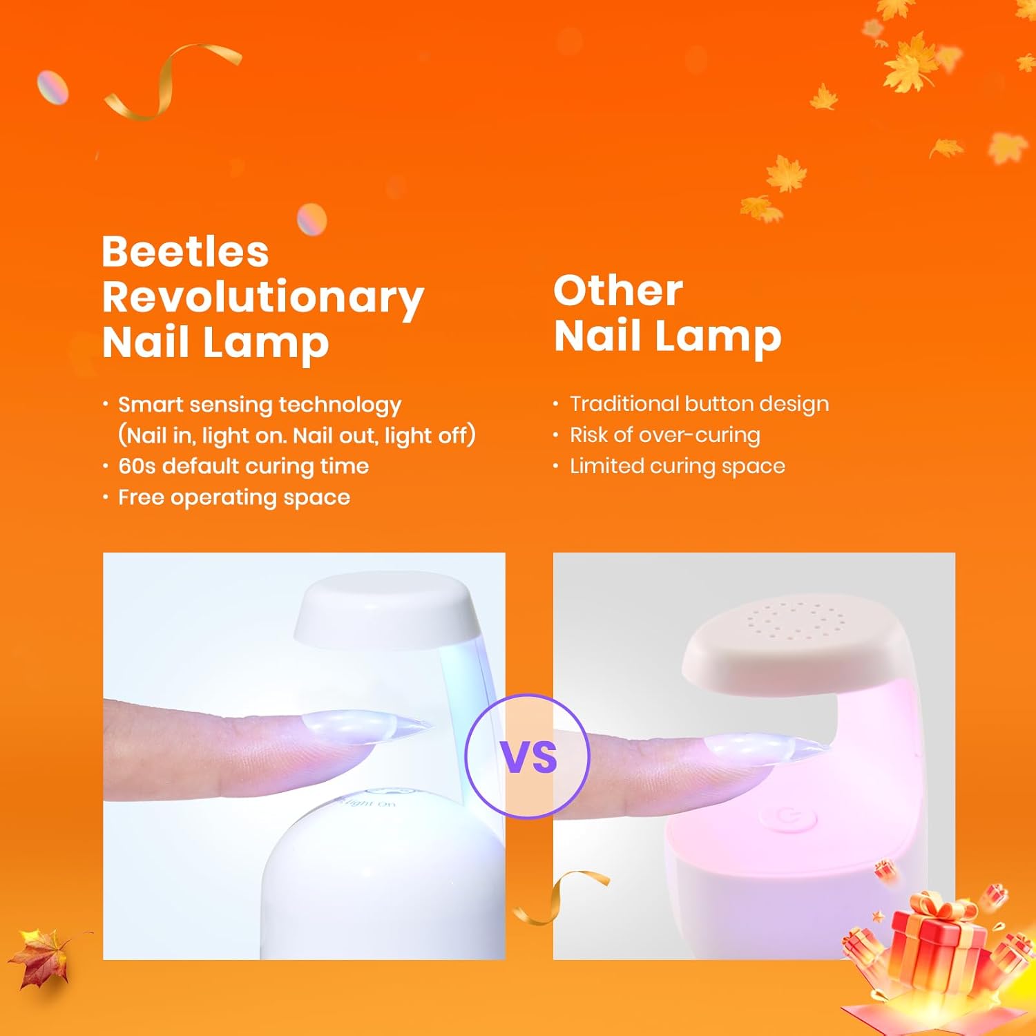 Beetles Gel Nail Extension Kit Almond Shape, Easy 9 in 1 Glue Uv Led Set Etch X Nail Tips Short Almond Half Matte Tips, Gift for Women & Girls, 504 pcs-Velvo Beauty