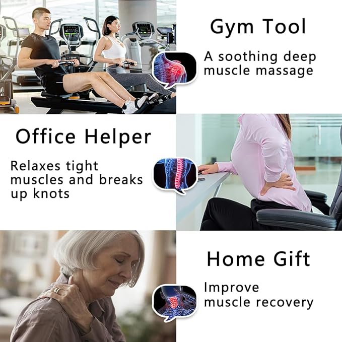 Cold Massage Roller Ball, Trigger Point Therapy, for Muscle & Myofascial Release, Deep Tissue Massage Pain Relief, Great Tool for Back/Neck Pain, Muscles Recovery-Velvo Beauty