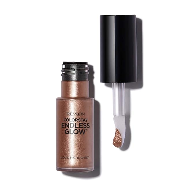 Revlon Colorstay Endless Glow Liquid Highlighter, Opal, 0.3 Ounce-Velvo Beauty