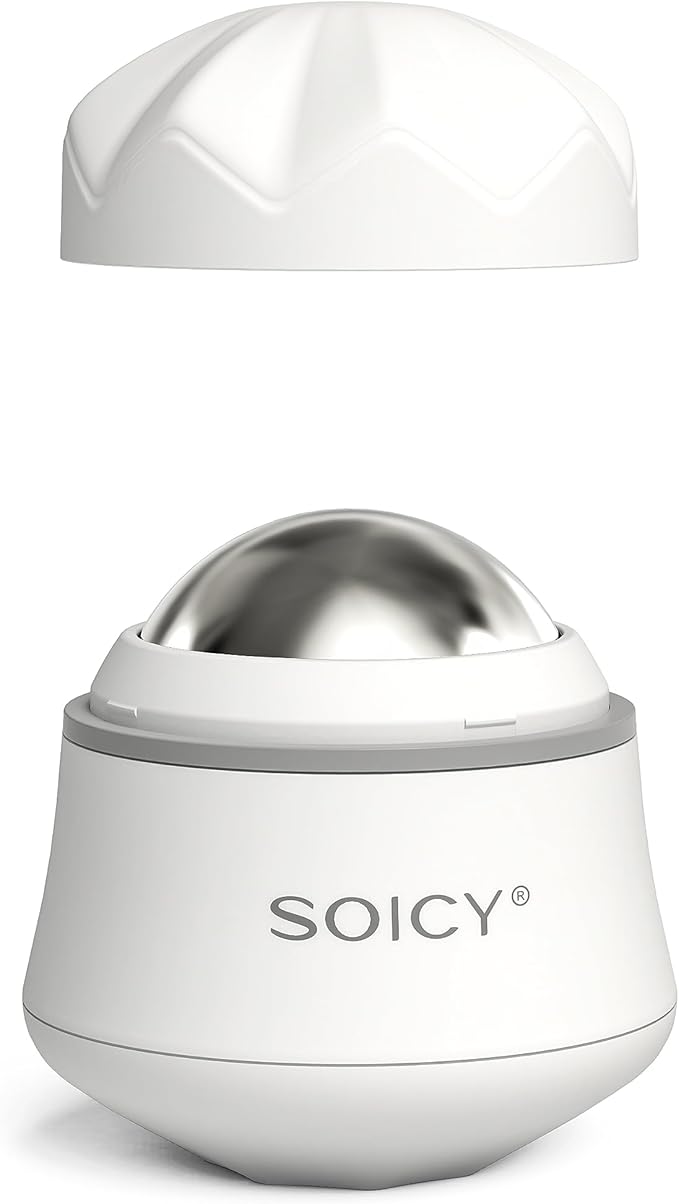 Facial Roller Stainless Steel Eye and Face Ice Massage Roller 360 Degree Rotate Ice Massage Roller Beauty Skin Care Tool-Velvo Beauty