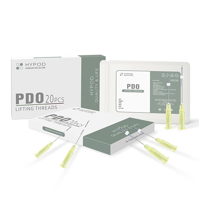 Pdo Threads Lift for Eyes, Pdo Lifting Thread, Improves Wrinkles And Sagging Around The Eye Area (20PCS-30G*25MM)-Velvo Beauty