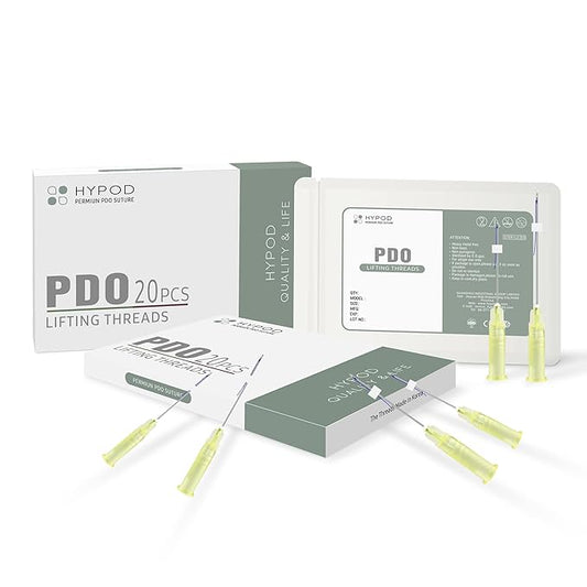 Pdo Threads Lift for Eyes, Pdo Lifting Thread, Improves Wrinkles And Sagging Around The Eye Area (20PCS-30G*25MM)-Velvo Beauty