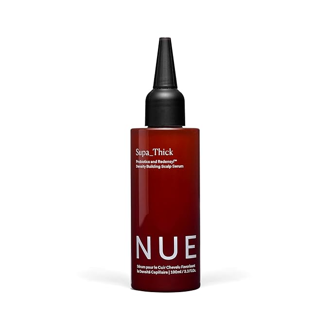The Nue Co. SUPA THICK Topical Hair Supplement, Supports Hair Growth and Reduces Shedding, Scalp Serum for Hair Density, Vegan, 4 oz / 100 mL-Velvo Beauty