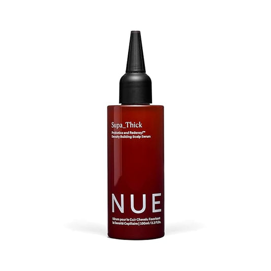 The Nue Co. SUPA THICK Topical Hair Supplement, Supports Hair Growth and Reduces Shedding, Scalp Serum for Hair Density, Vegan, 4 oz / 100 mL-Velvo Beauty