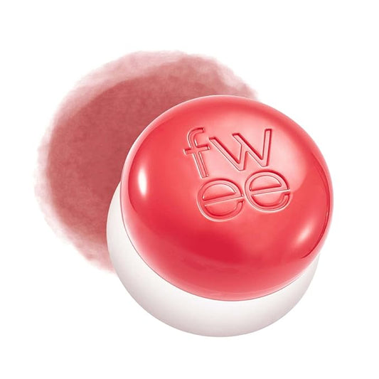 Lip&Cheek Blurry Pudding Pot | Bestie Moment - Seventeen | Makeup Blush, Buildable Lightweight, Multi-Use Soft Matte Finish | 5g-Velvo Beauty