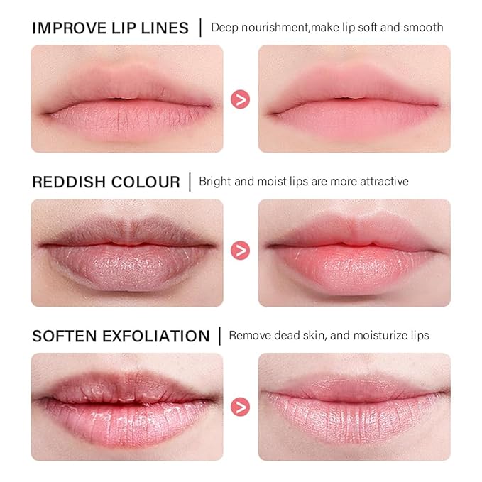 Hydrating Lip Sleeping Mask, Long Lasting Hydrating Night Lip Balms for Intensive Moisturizing and Care, Prevention Dry and Crack (GRAPEFRUIT) 0.7 OZ-Velvo Beauty