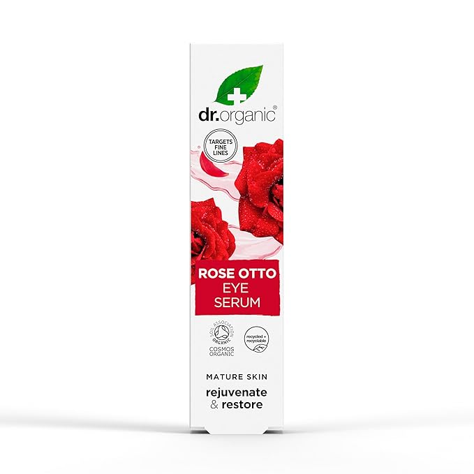 Organic Doctor Rose Otto Eye Serum, 0.5 Fluid Ounce-Velvo Beauty