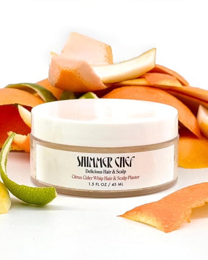 Citrus Cider Whip Hair Plaster | Vitamin C Infusion for Radiant Hair | Fruit Butters, Orange Peel Serum, Argan & Coconut Oils | Transform Damaged Hair Into Silky Mane-Velvo Beauty