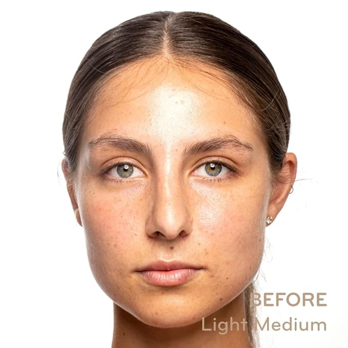 pūrlisse Radiant Glow Illuminating BB Cream with SPF 30 - Glow BB Cream Enriched with Goji & Hawthorn Berry for Dewy Skin - Helps to Improve Skin Texture & Radiance - Light Medium (1.4 oz)-Velvo Beauty