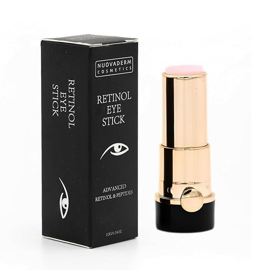 Advanced Retinol Eye Stick Balm - Hydrating Under Eye Stick Brightening Eye Cream with Peptides for Fine Lines, Wrinkles, Dark Circles & Puffiness - Unscented Anti Aging Eye Cream for Women & Men-Velvo Beauty