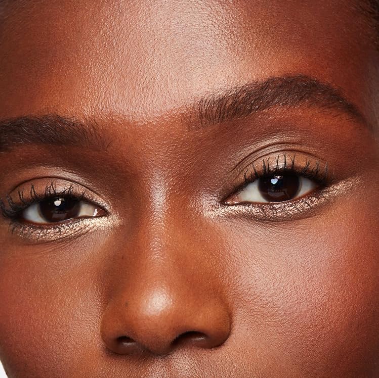 MAKE Beauty Continuum Waterproof Gel Eyeliner Pencil. Creamy, Pigmented Multi-Use, including Waterline with Built-in Sharpener and Blending Brush. Smudge-Proof Makeup. Shade - Halo, Taupe-Velvo Beauty