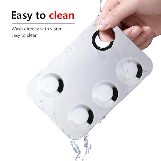 Upgrade Mixing Makeup Palette, Stainless Steel Cosmetic Palette with Spatula Tool, Nail-Art Cosmetic Palette for Mixing Cosmetic and Pigment-Velvo Beauty