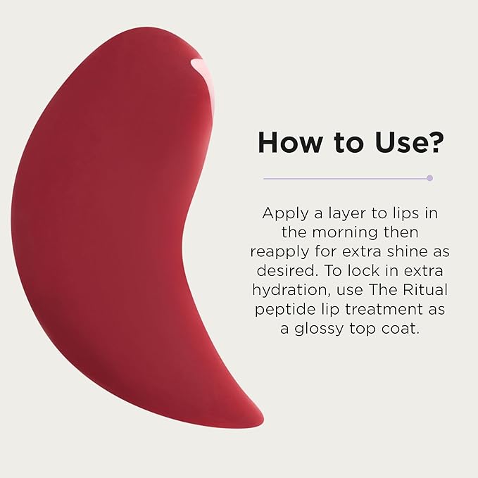 Côte Mulberry Peptide Lip Shine – Milky Mauve Lip Gloss for Plumping & Hydration – Vegan, Cruelty-Free, Anti-Aging, Shea Butter & Hyaluronic Acid Infused – Long-Lasting, Smooth, Moisturizing Shine-Velvo Beauty