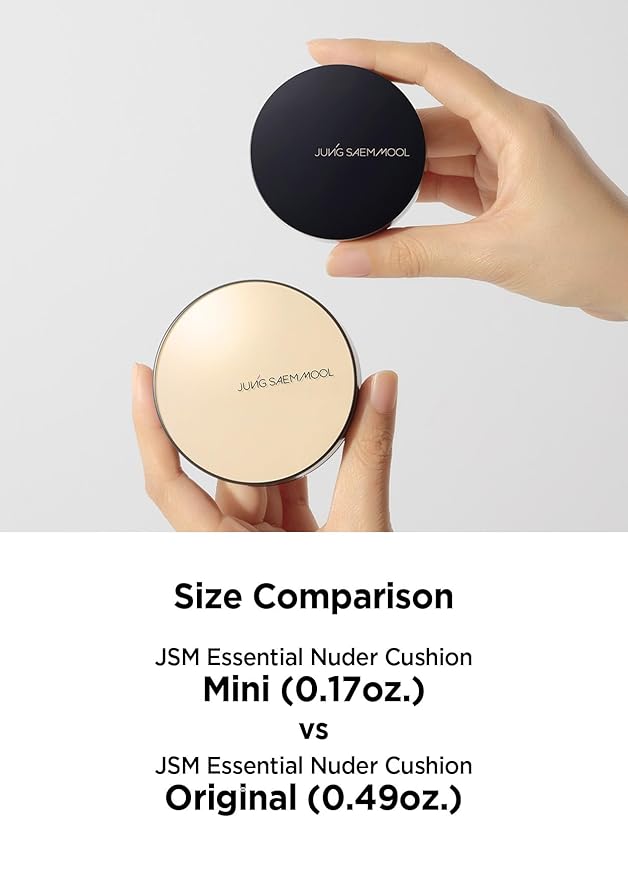 [JUNGSAEMMOOL OFFICIAL] Essential Skin Nuder Cushion Mini (08 Medium Deep) | SPF50 Broad Spectrum-Velvo Beauty