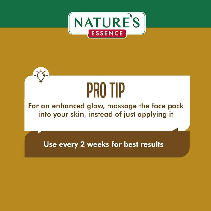 Nature's Essence Glowing Gold Facial Kit (60Grams+15ML)-Velvo Beauty