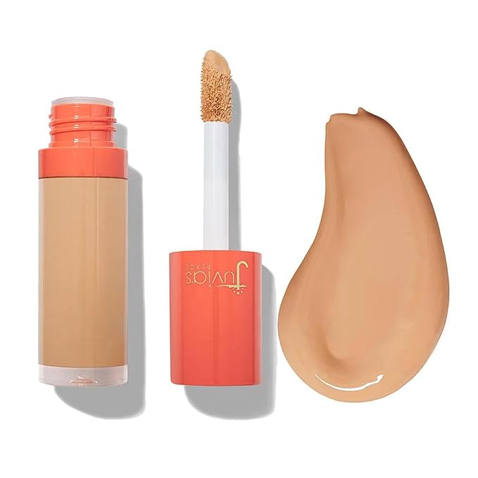 Juvia's Place I Am Magic Liquid Concealer - J18 Medium-tan w/Golden Olive Undertone/.34 fl oz, Full Coverage Concealer, Makeup Concealer, Hydrating Concealer, Waterproof Concealer-Velvo Beauty