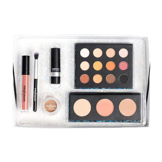 Profusion Cosmetics Face Luxe 6 PC Beauty Set for Show Stopping Looks, Elevate Your Beauty Routine with Glam Essentials Ultimate Makeup Gift Set, Luxurious Glamour for Beauty Enthusiasts-Velvo Beauty