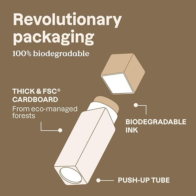 ATTITUDE Oceanly Light Coverage Foundation Stick, Titanium Dioxide-Free, EWG Verified, Plastic-Free, Vegan & Cruelty-free Makeup, Moka, 0.42 Ounces-Velvo Beauty